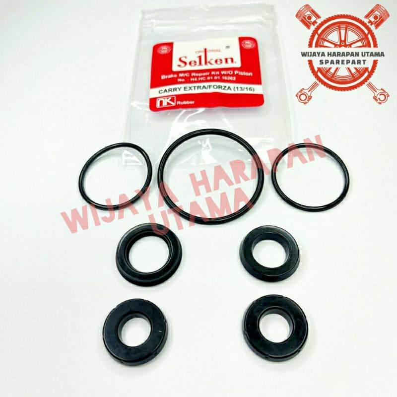 Karet Seal Kit Master Rem Central Atas Carry Extra Carry Xtra Forza