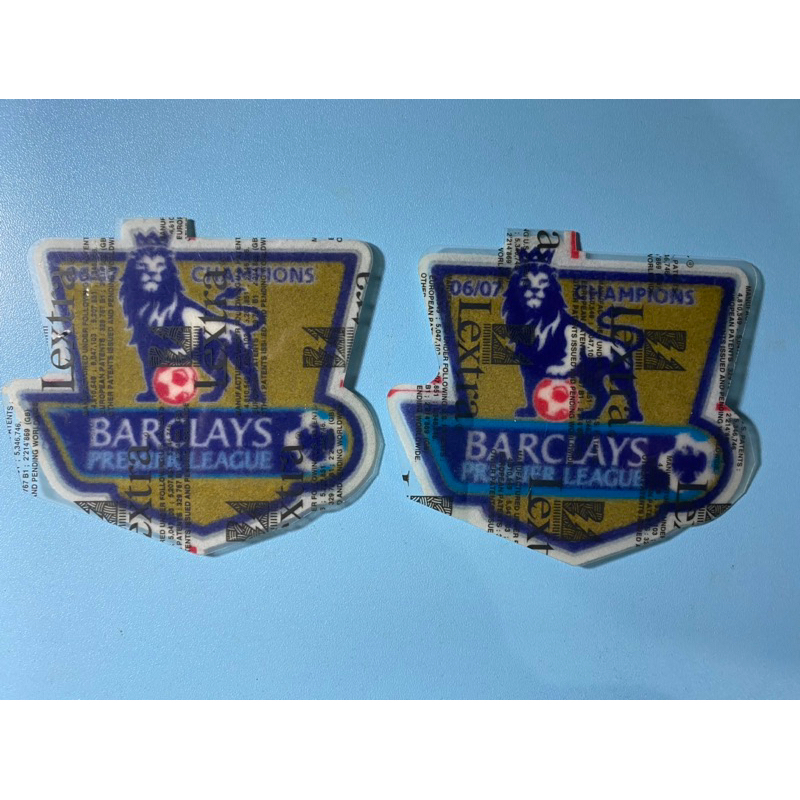 EPL Champions 06/07 Official LEXTRA Patch for Manchester united season 07/08 (double winners) #Jerse
