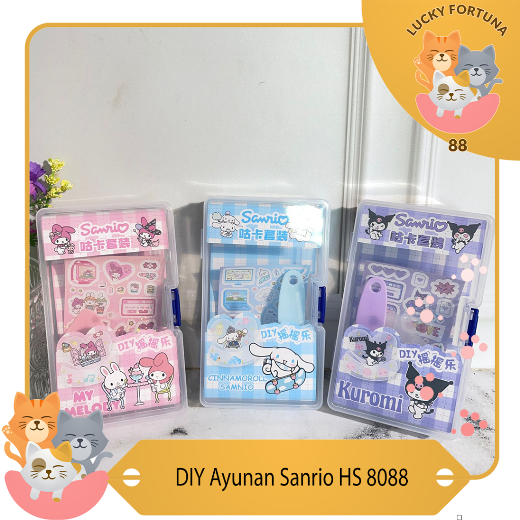 

DIY AYUNAN SANRIO HS 8088 DIY Sanrio crafts Proyek DIY karakter Sanrio DIY crafts inspired by Sanrio Proyek DIY dengan tema karakter Sanrio