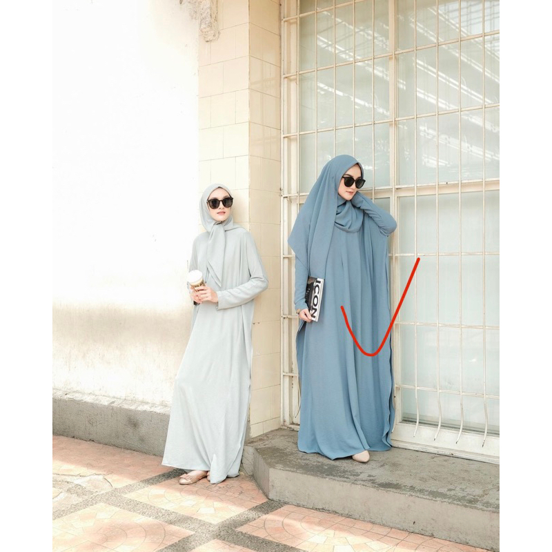 Farasya abaya by alareta, abaya alareta preloved