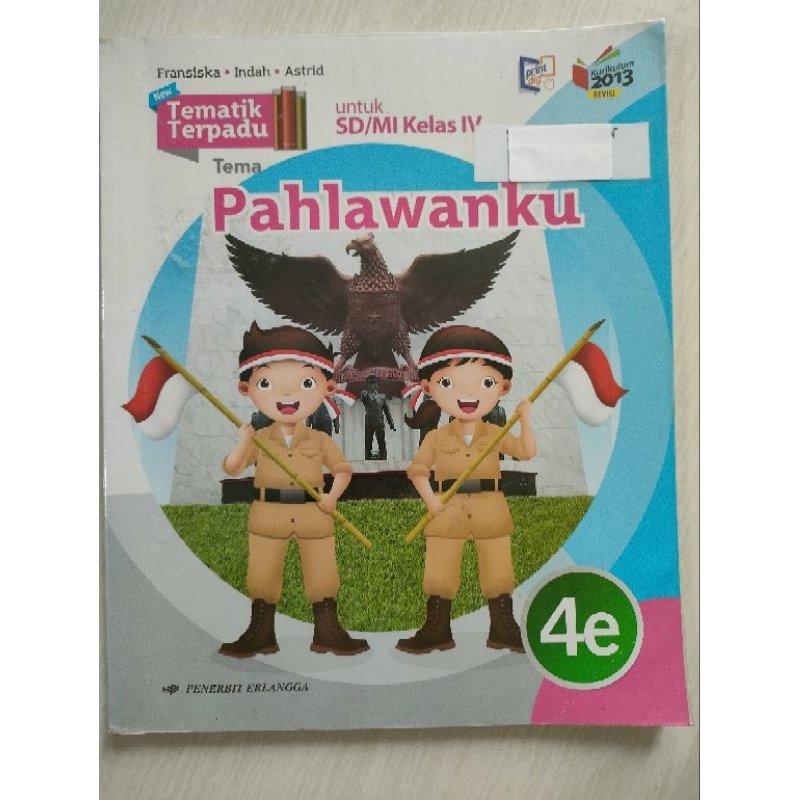 

Buku Tematik Erlangga 4E kelas 4 SD edisi revisi