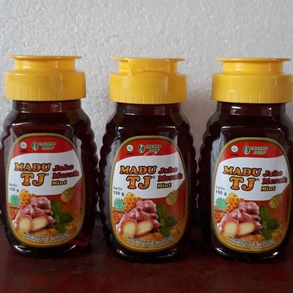 

Madu TJ Jahe Merah Mint isi 150 gram - atasi masuk angin perut kembung