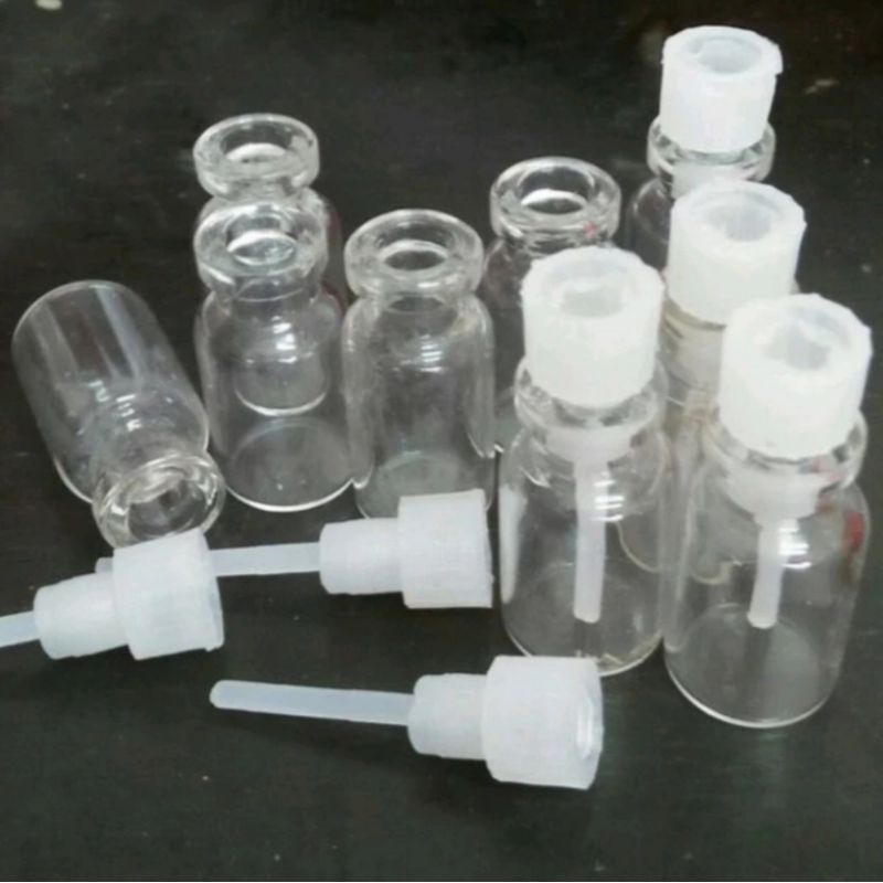 botol kaca vial 3ml, botol vial 3ml, botol tester 3ml