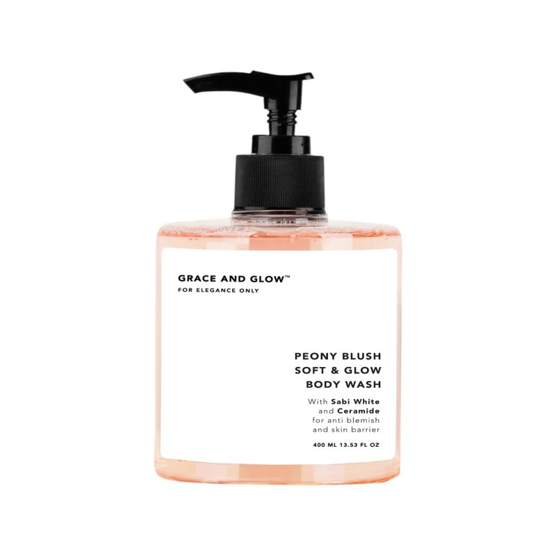 GRACE AND GLOW PEONY BLUSH BODY WASH / SABUN MANDI CAIR GRACE AND GLOW