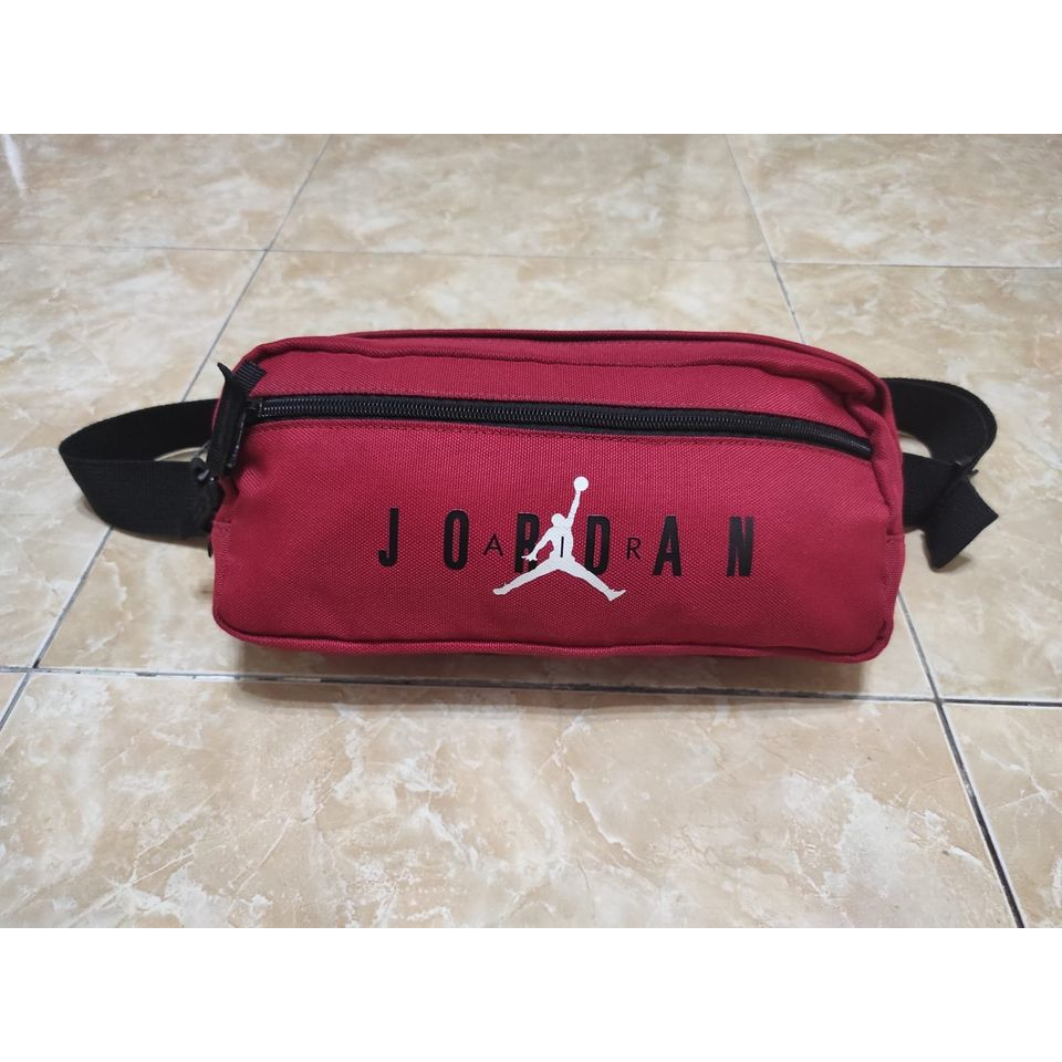 Waist Bag Air Jordan Original warna merah LIKE NEW Original
