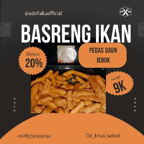

BASRENG IKAN PEDAS DAUN JERUK BOX 500ML