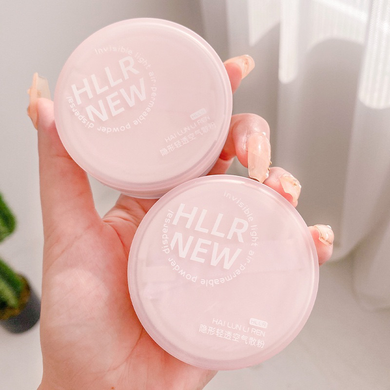 HLLR NEW   Bedak Tabur Dapat Mencover Muka kusam,Berminyak,Dan mengecilkan Pori Pori