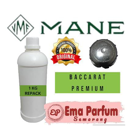 (1KG) BACCARAT GRADE A PREMIUM BY MANE REPACK 1KG BIBIT PARFUM MURNI BACCARAT PREMIUM ORIGINAL