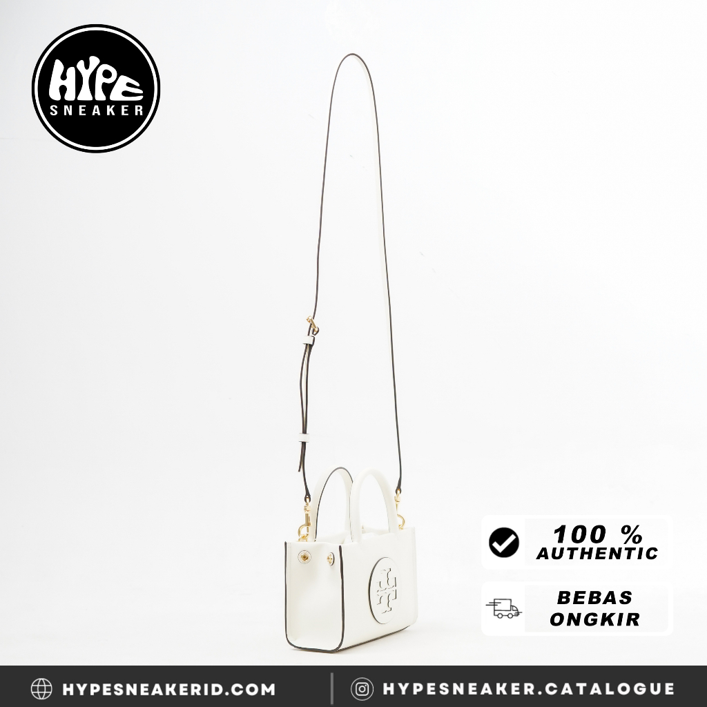 Tas TB ELLA IVORY TOTE BAG MINI 100% ORIGINAL