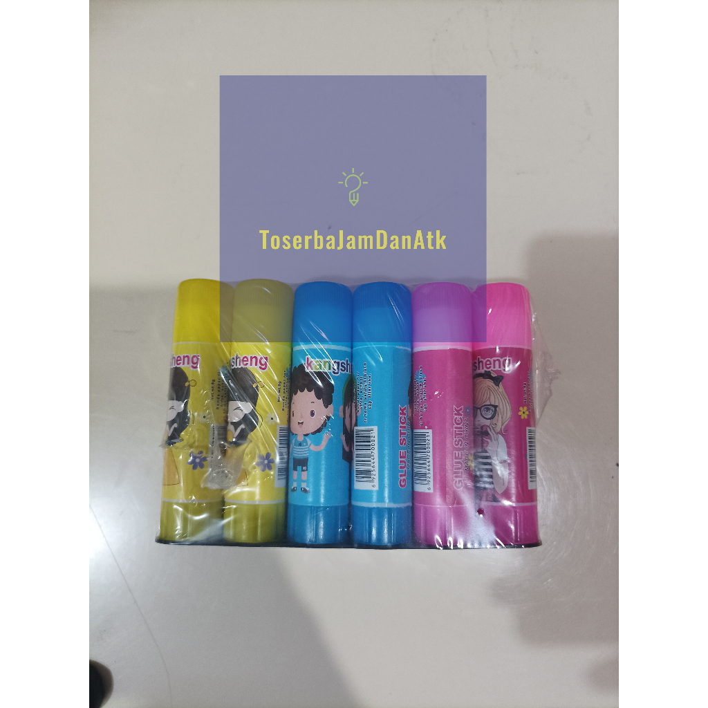 

Lem stik / Glue Stick / Satuan (1pcs X 10 Gram) / Lem Kertas
