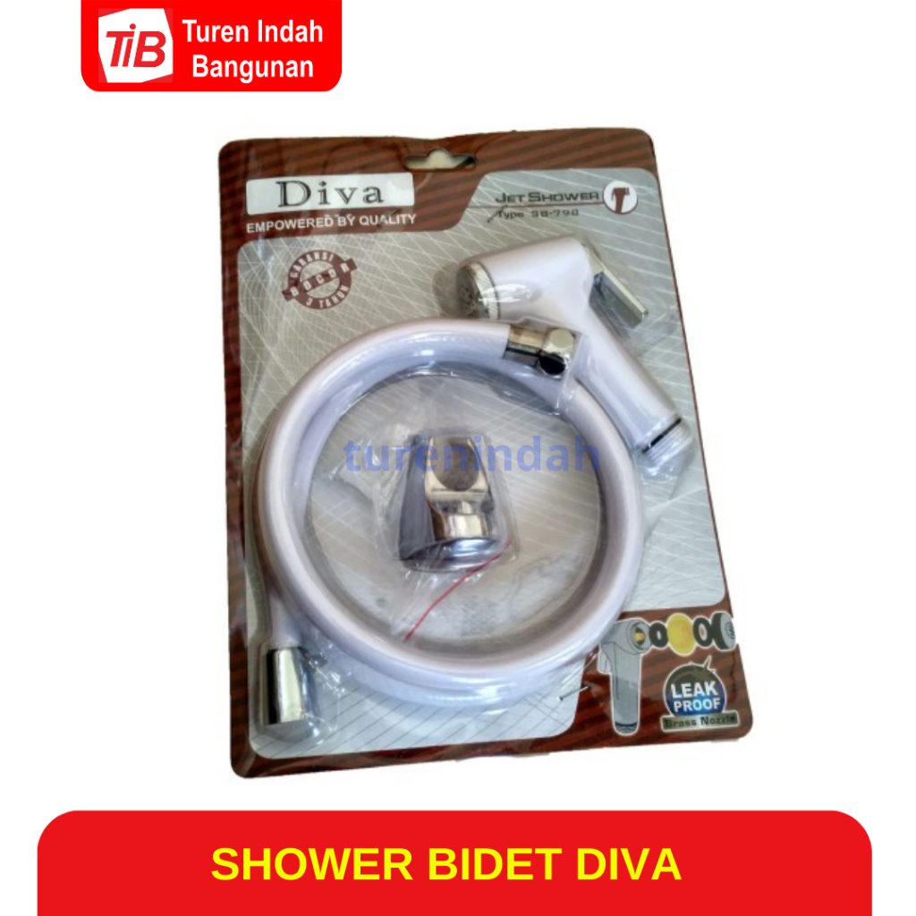 TIB - SHOWER BIDET DIVA - SPRAY BIDET