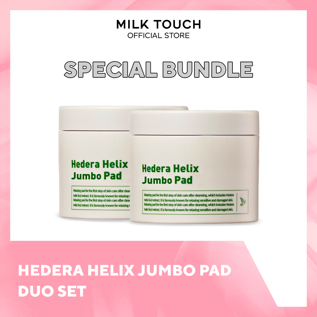 MILK TOUCH Hedera Helix Jumbo Pad DUO SET | Hydrating (NEAR ED)