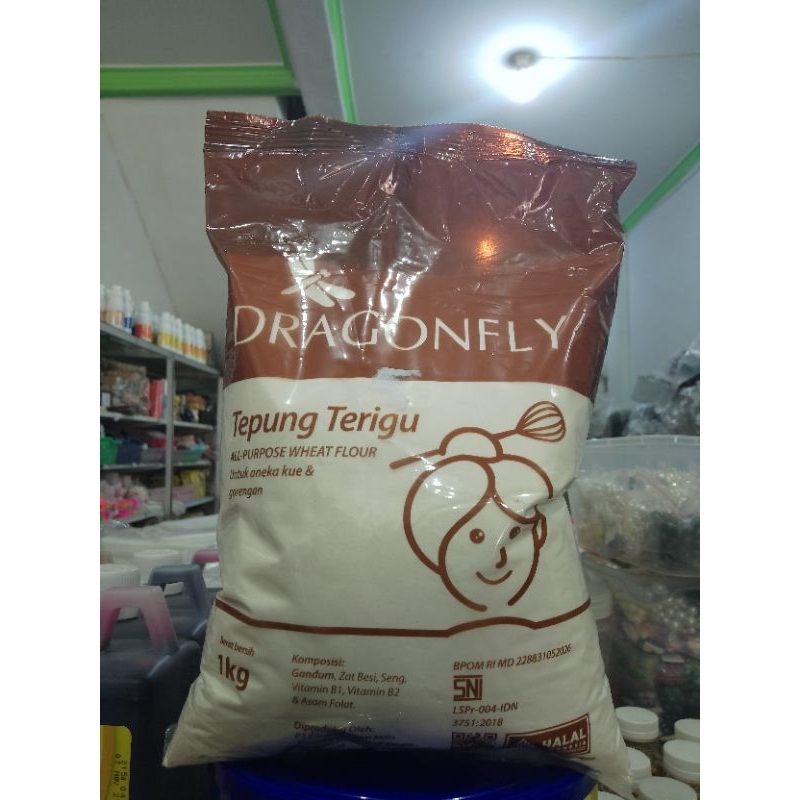 

Tepung terigu Dragonfly/ tepung protein rendah / ekonomis