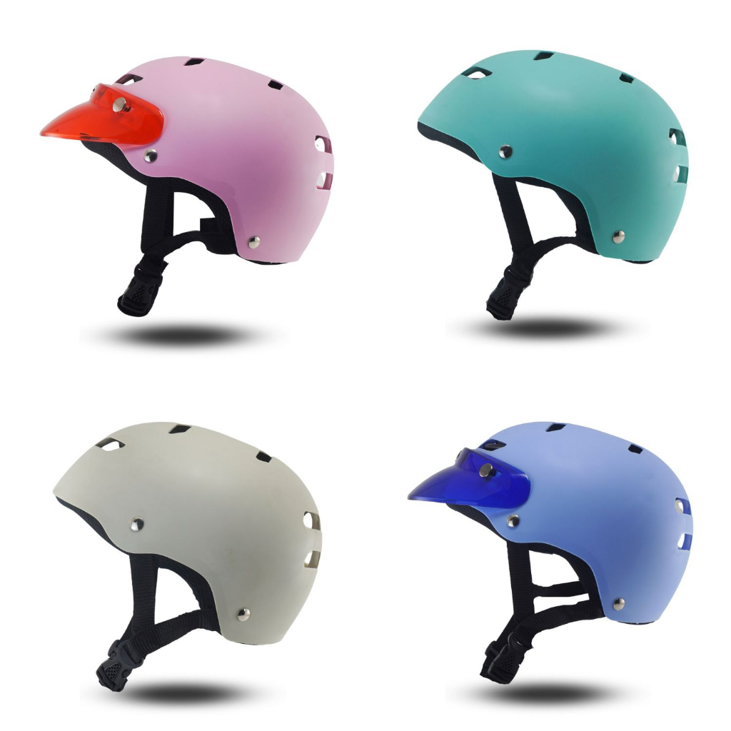 Helm Sepeda Listrik Wanita Dewasa Warna pastel Terbaru