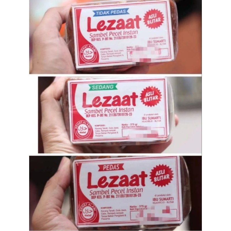 

SAMBEL PECEL BLITAR / SAMBEL PECEL ENAK DAPAT 2 PACK