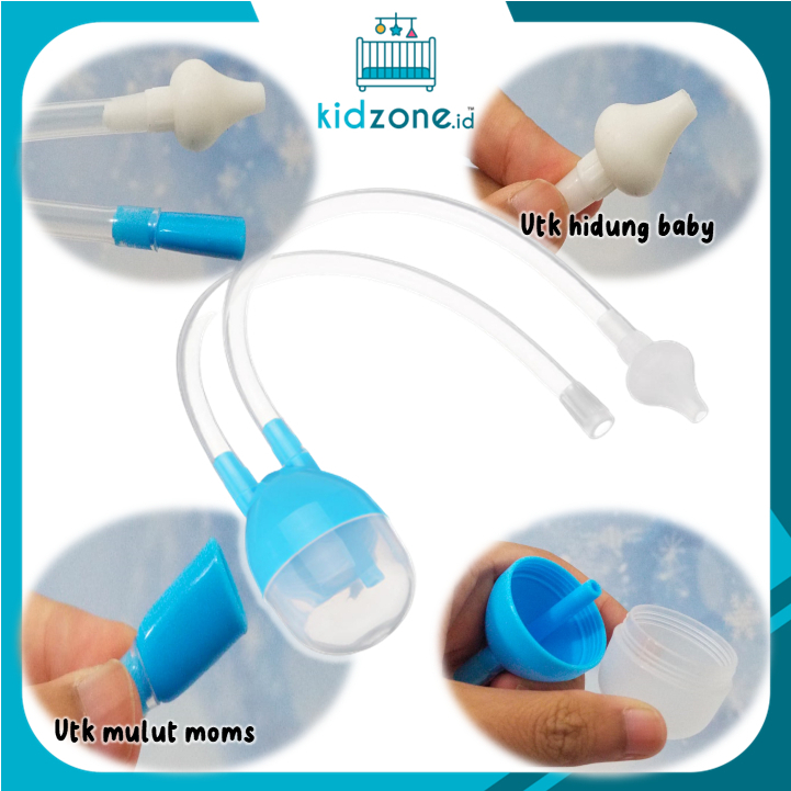 Nasal Aspirator Penghisap Ingus Bayi / Sedotan Ingus Bayi / Alat Penghisap Ingus Bayi Manual
