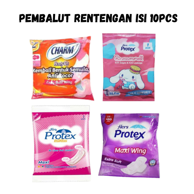 PEMBALUT RENTENGAN CHARM / HERS PROTEX / PROTEX CINAMMOROLL