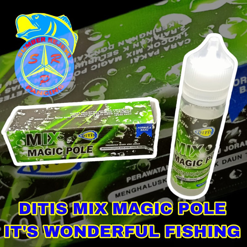 Ditis pengkilat tegek mix magic pole 60ml