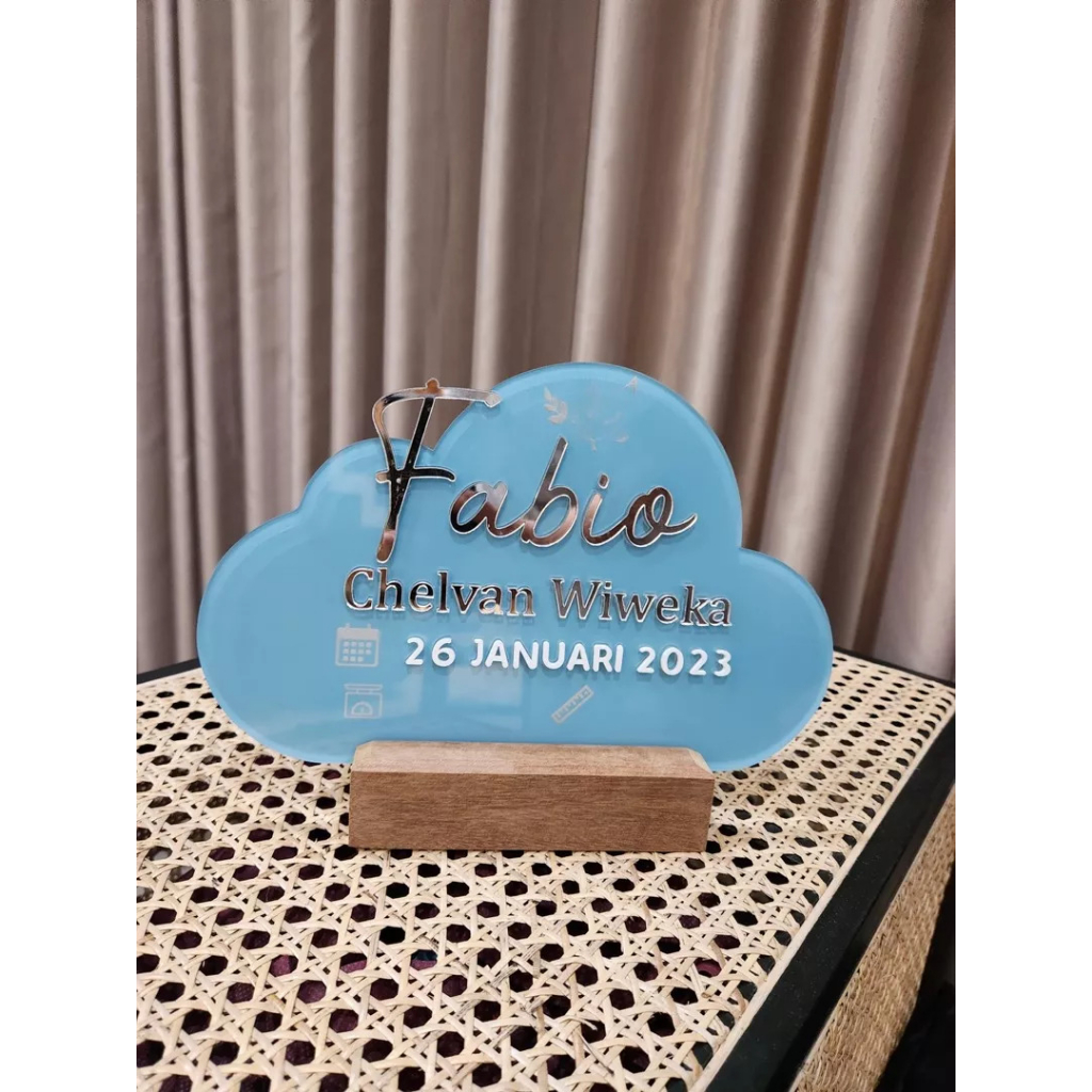 HOSPITAL BOARD BABY ACRYLIC