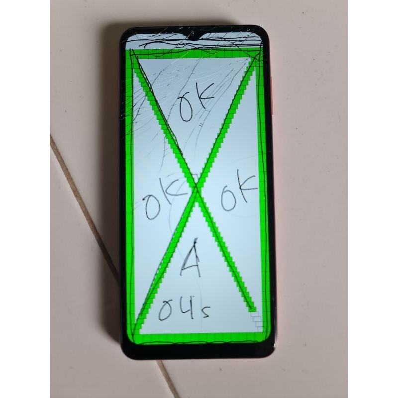 LCD samsung A047 / A04s original minus retak glass normal