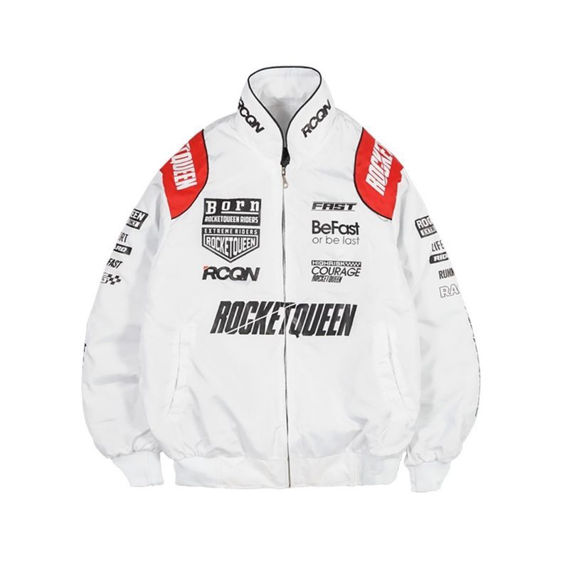 Jaket Racing Nascar Bomber Rqn Vintage Original