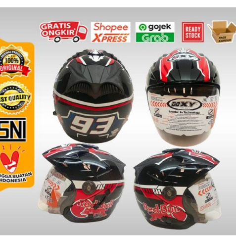HELM SNI / HELM OXY FALCON XR - HELM HALF FACE