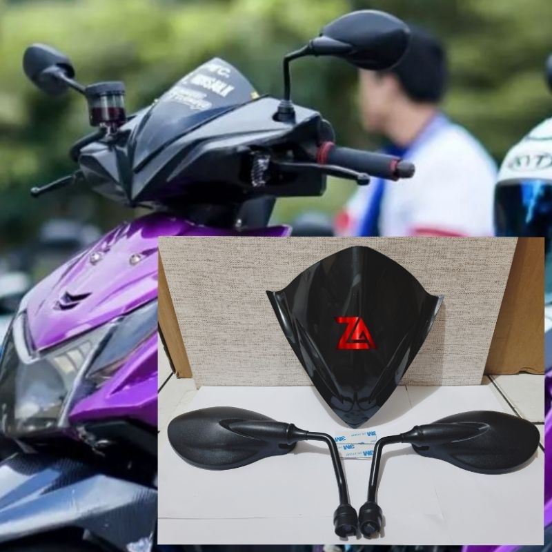 PAKET VISOR PLUS SPION X1 BEAT FI LAMA
