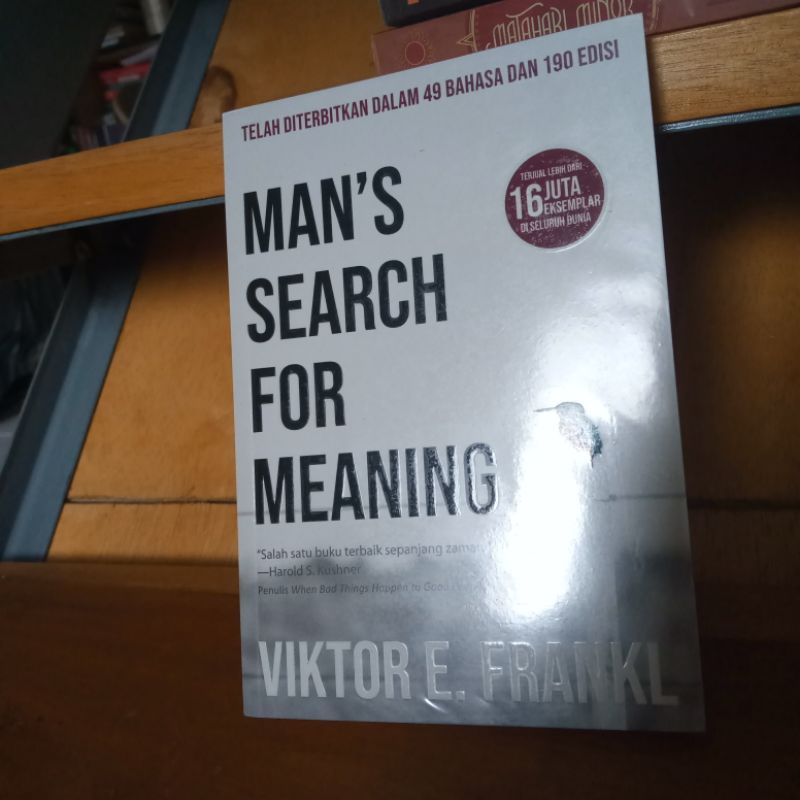 MAN SEARCHING FOR MEANING preloved