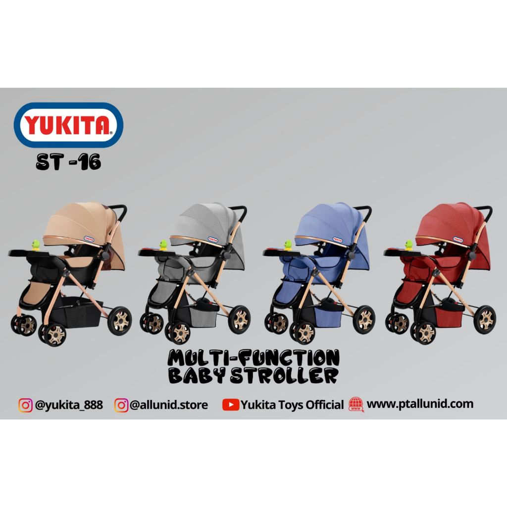 Sepeda Stroler Sepeda Roda Tiga Sepeda Dorong GYRO - YUKITA ST - 16