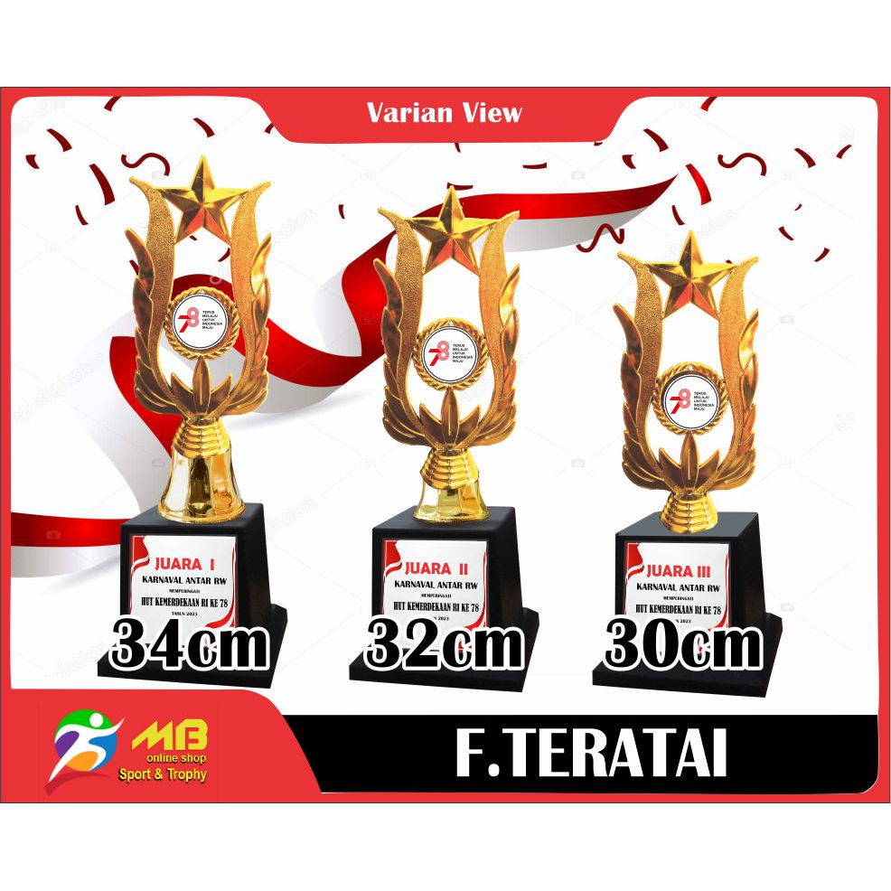 Piala Set F. Teratai Murah Grosir
