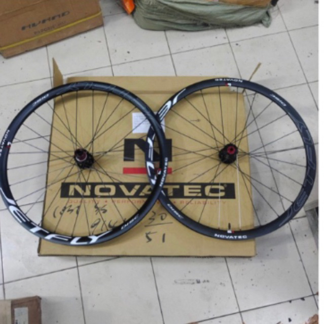 T. WHEELSET ALLOY NOVATEC JETFLY DISC BRAKE TA