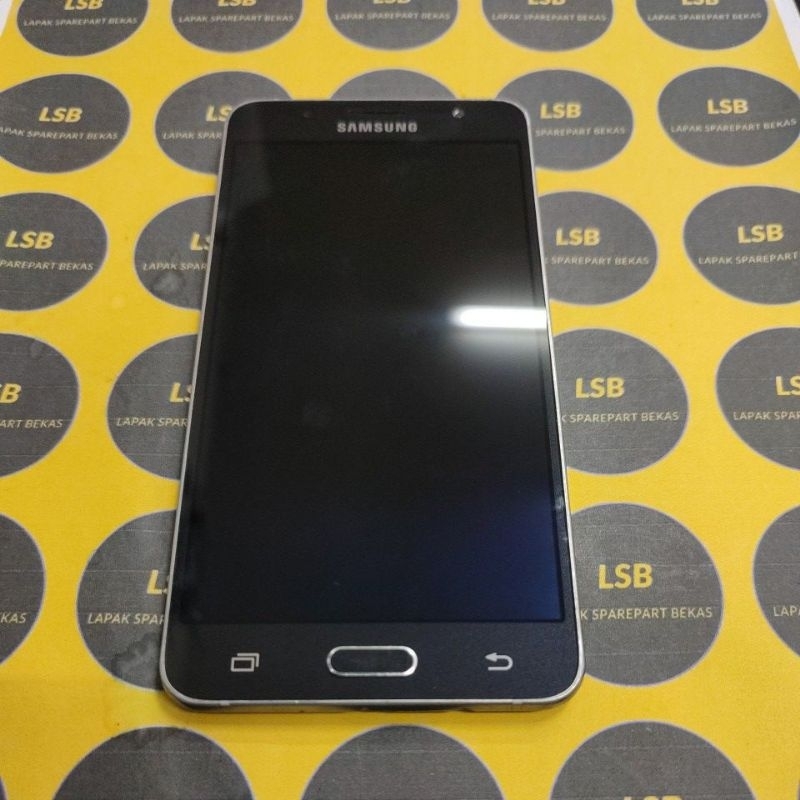 LCD FULLSET FRAME SAMSUNG J5 2016 J510FN BLACK ORIGINAL BEKAS