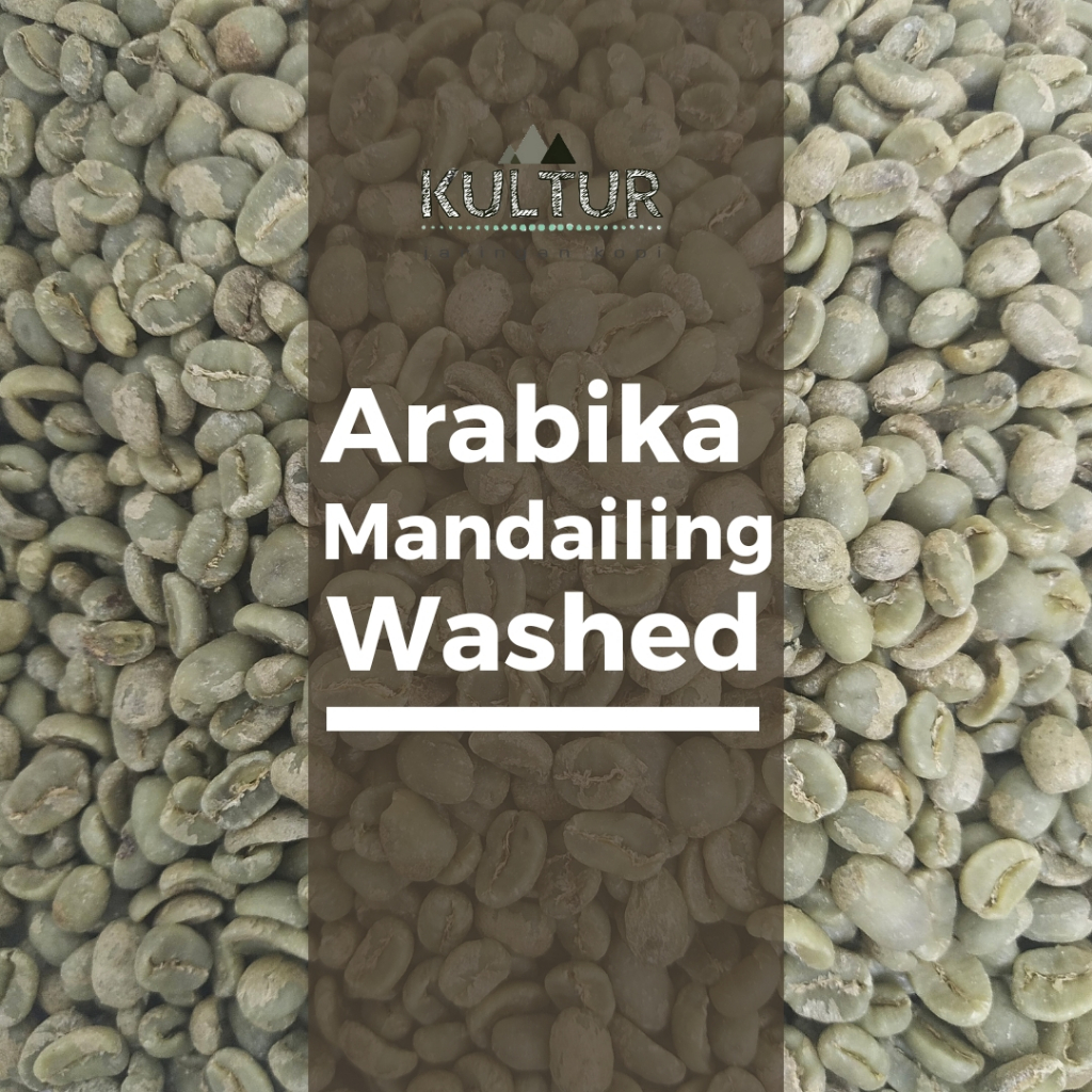 

GREEN BEAN ARABIKA MANDAILING WASHED BIJI KOPI MENTAH NETTO 500 GR