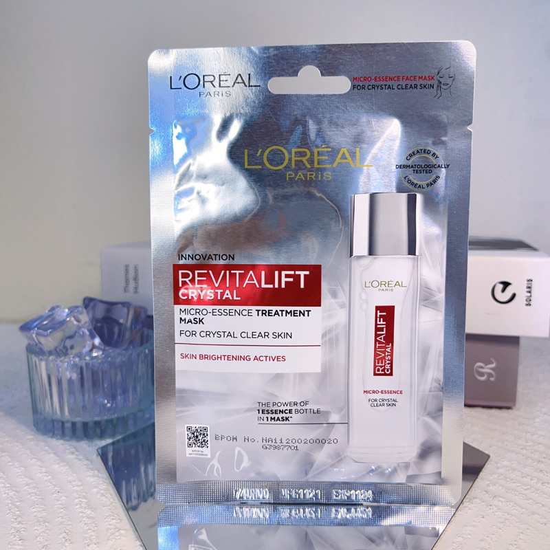 Loreal Revitalift Crystal Micro Essence Mask / Masker Wajah