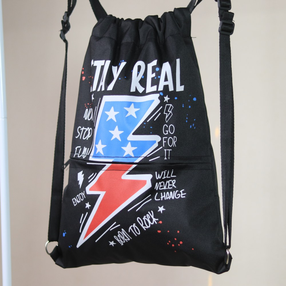 Tas Ransel Serut Anti Air Pria SPNB Stay Real