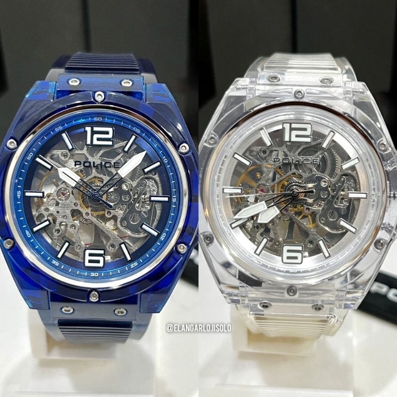 JAM TANGAN PRIA POLICE PL.15924JP AUTOMATIC ORIGINAL