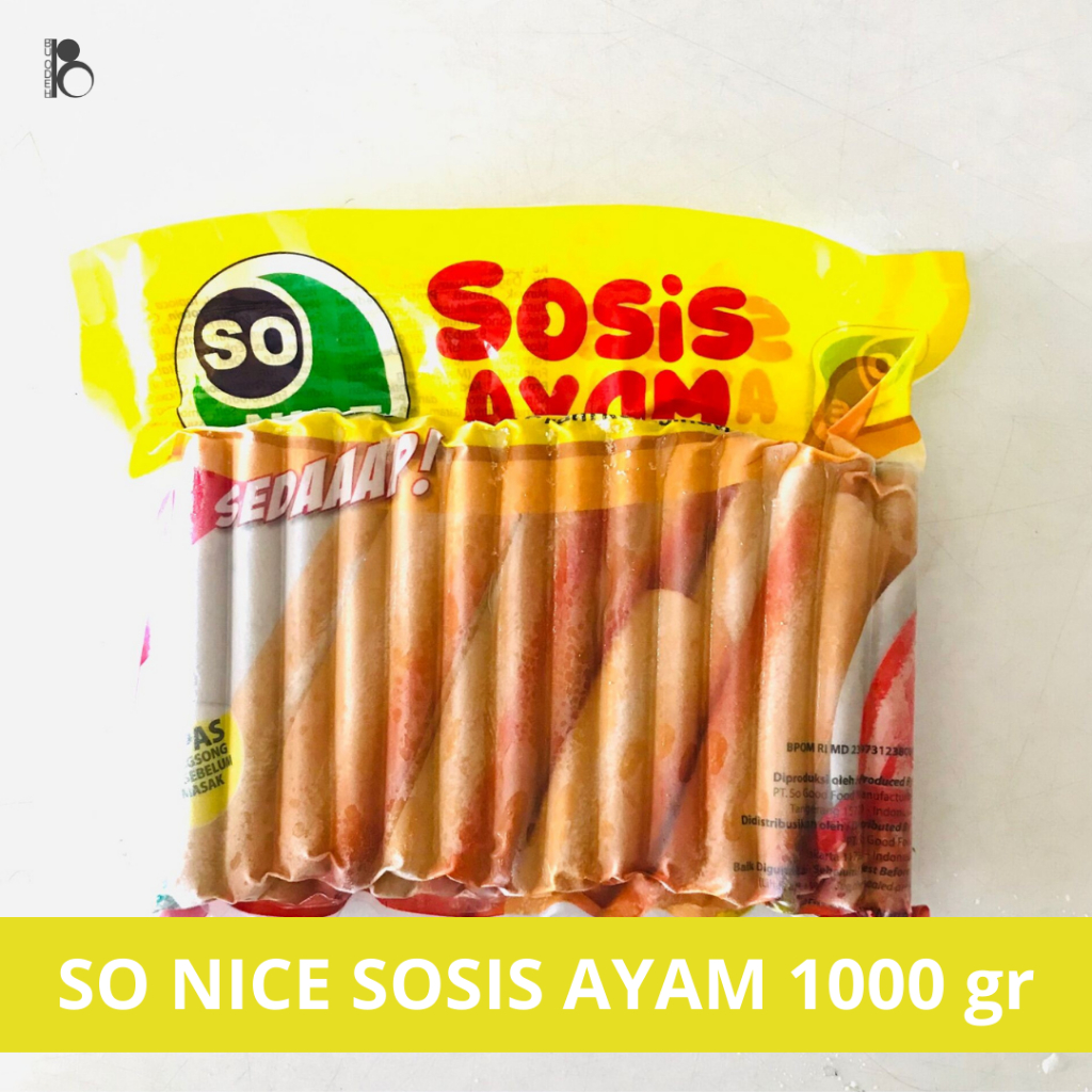 

SO NICE SOSIS AYAM 1000 gr