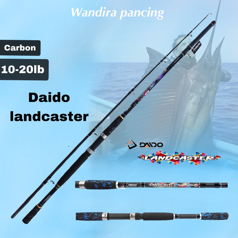 Joran pancing daido landcaster 300 cm spinning kuat