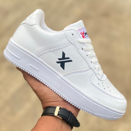 SEPATU SNEAKERS KASUAL XPREME FOOTWEAR - sepatu sneakers pria flowly 001 White logo hitam original