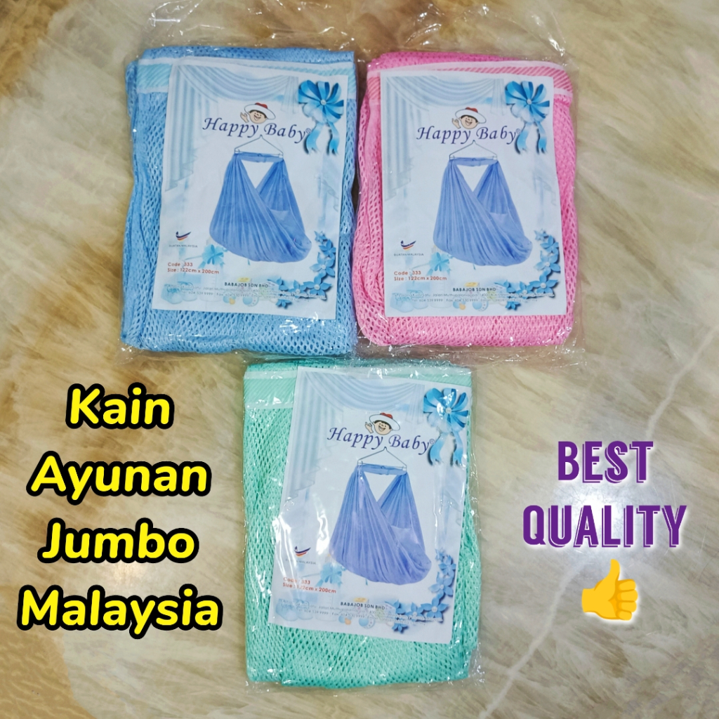 Kain Ayunan Bayi JUMBO Malaysia | Happy Baby