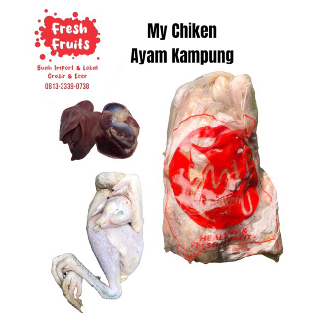 

My Chiken Ayam Kampung 0.655 Kg / Pcs