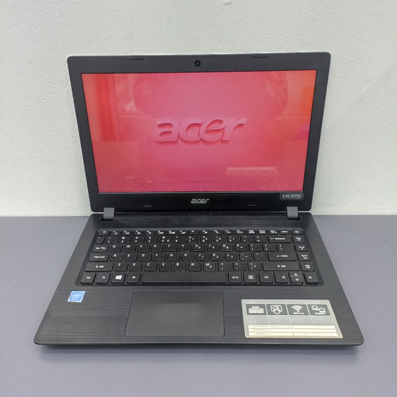 Laptop Acer A314-32 Intel Celeron N4120 ram 4GB SSD 256GB 2nd Mulus