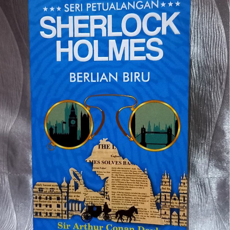 Novel Sherlock Holmes Berlian Biru PRELOVED ORI