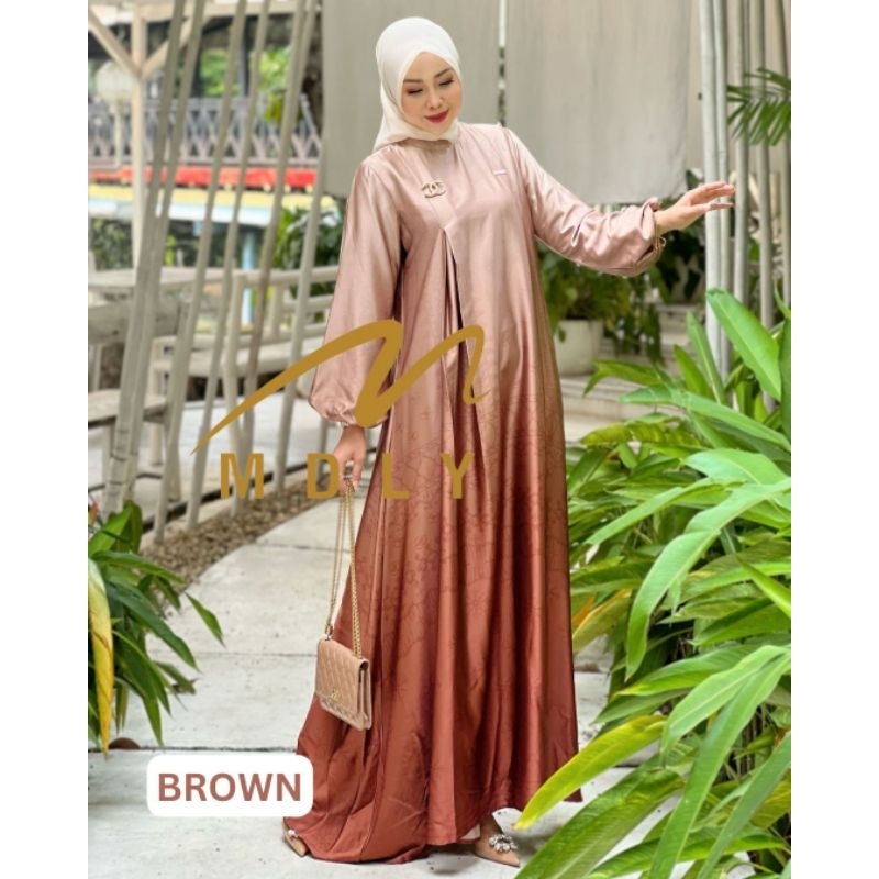 Azura dress by MDLY ori 100% gamis terbaru