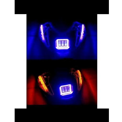 Reflektor lampu depan Mio M3 daymaker alis running