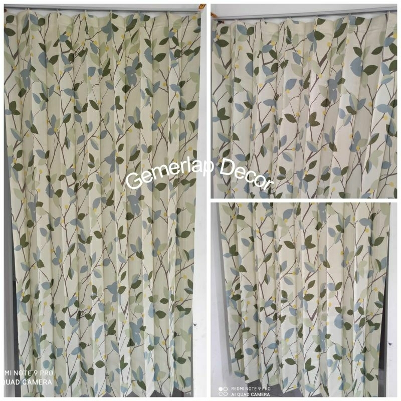 Gorden plisket Satin bridal motif kangkung