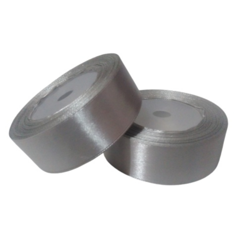 

Pita Satin Abu Muda Ukuran 1 inch /2,5cm Per Roll