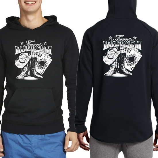 Hoodie Texas Hold'em Hoodie Pullover | Jumper Hoodie | Casual Hoodie Bahan Cotton Fleece