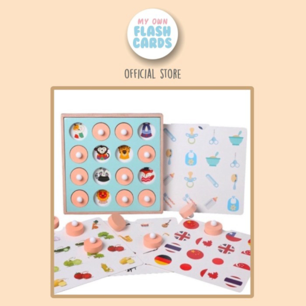 

Promo Memory Limited Kayu Pairing Wooden Anak Mainan Game - Edukasi Toy Education
