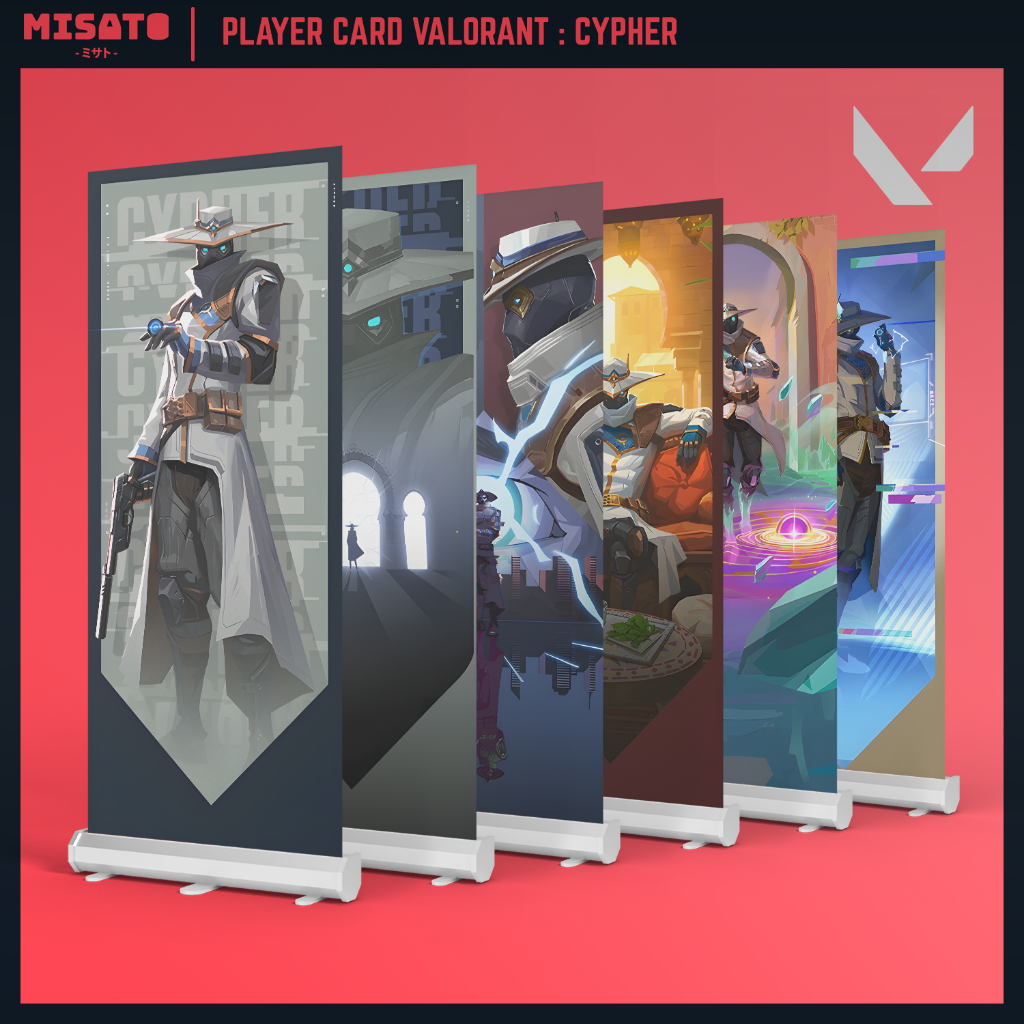 Poster Player Card Valorant : Cypher